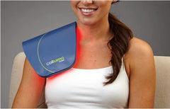 Celluma Home LED panel targeting aches and pain for deep tissue relief.