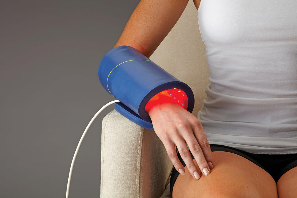 Celluma Home LED rechargeable battery enables cordless operation between charges.