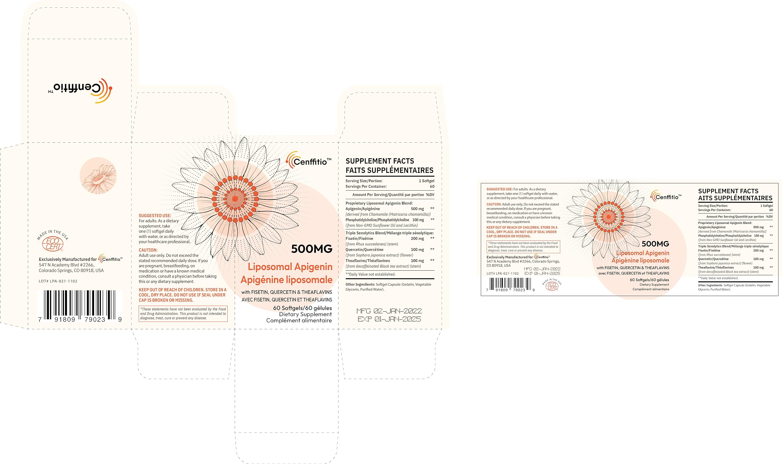 Cenffitio liposomal absorption illustration highlights improved delivery