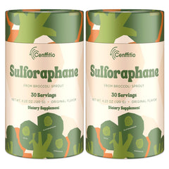 Cenffitio sulforaphane broccoli sprout powder bottle for daily wellness