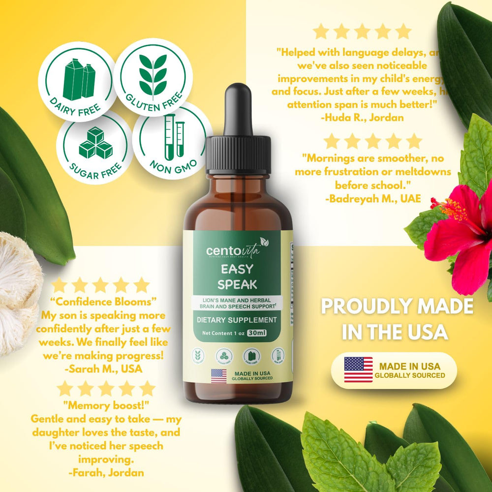 Centovita Easy Speak Brain Boost daily routine supports consistent use.
