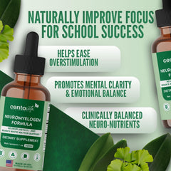 Dosing spoon with Centovita Neuromyelogen for accurate daily dosing