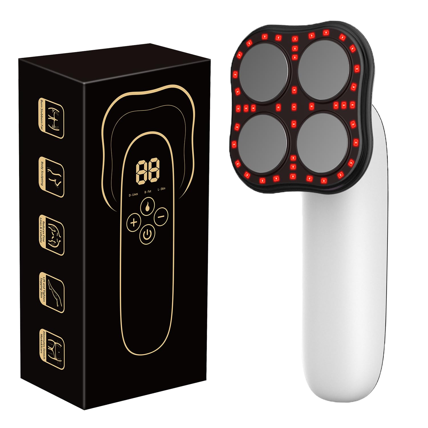 CENXIGO body sculpting machine with four heads for versatile cellulite care