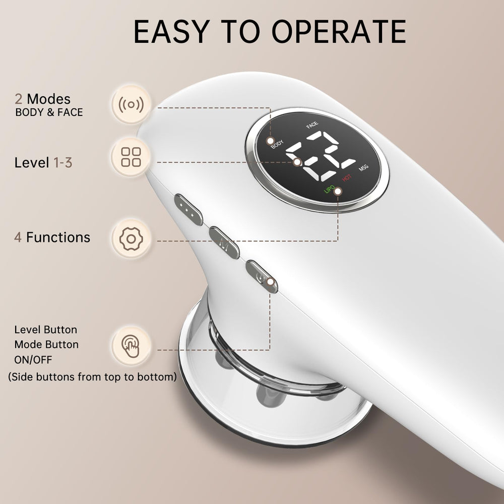 CENXIGO ergonomic design supports comfortable use across body areas.