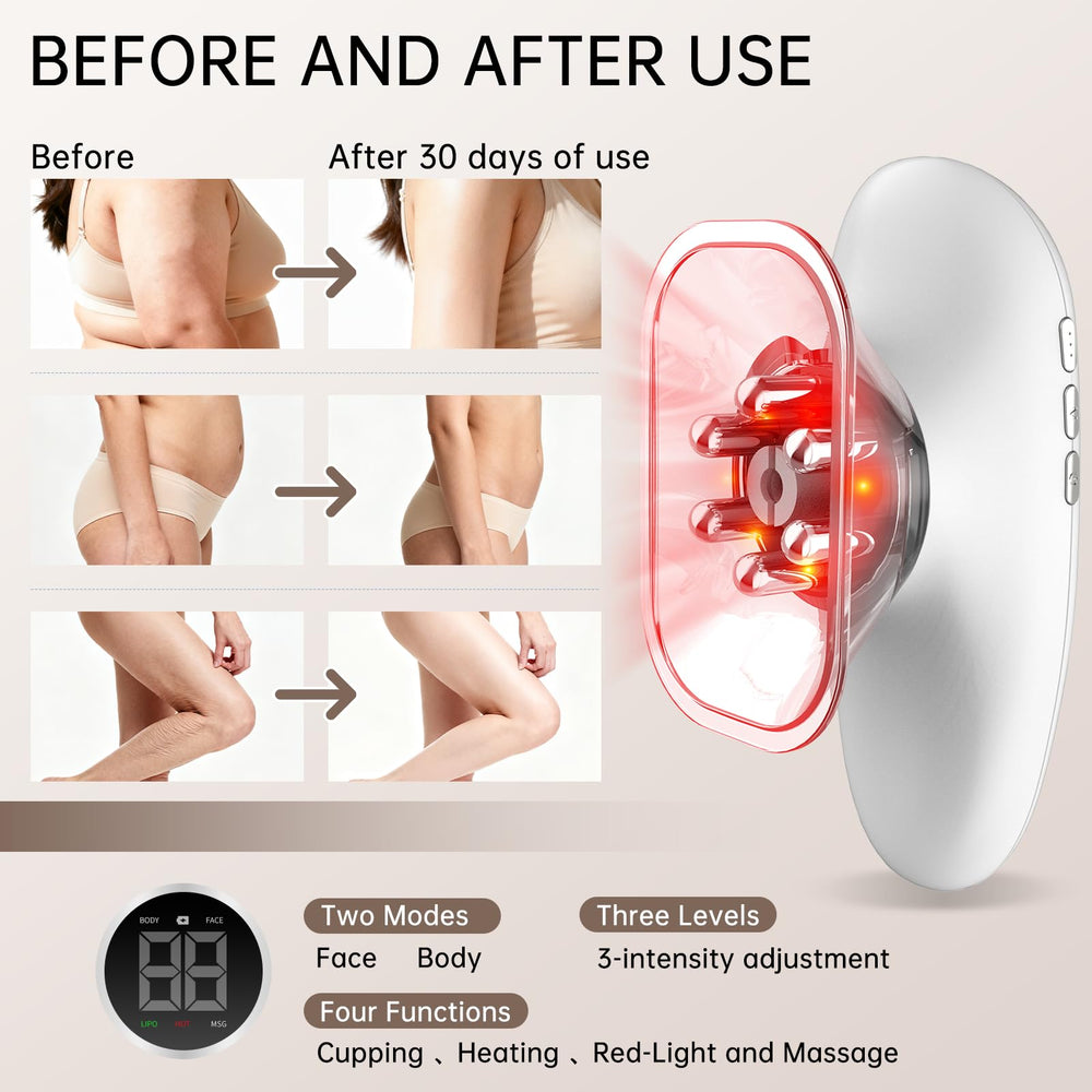 CENXIGO lymphatic drainage massage aids circulation and gentle contouring.