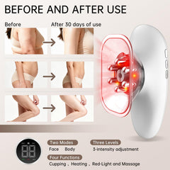 CENXIGO lymphatic drainage massage aids circulation and gentle contouring.