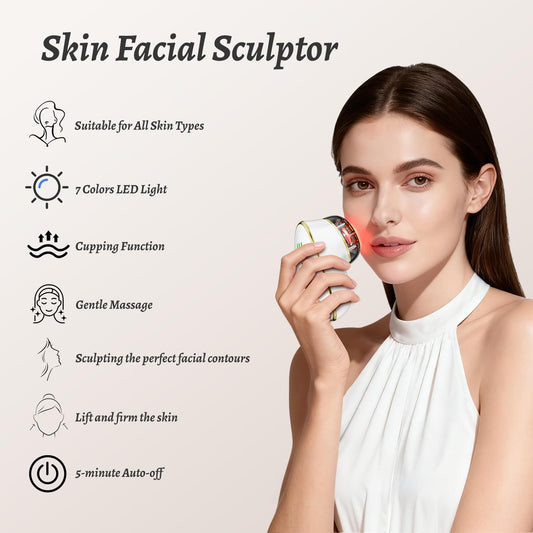 CENXIGO seven-color LED address multiple skincare concerns with targeted sessions.