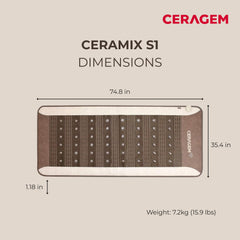 Elegant CERAGEM aesthetics with intuitive controllers for easy use