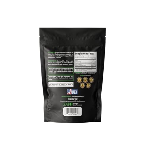 Cerus Coconut Lime electrolyte packaging label highlights clean ingredients and zero sugar.