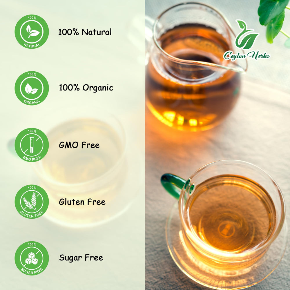 CEYLON HERBS Guava Leaves—tradition meets wellness in everyday rituals.