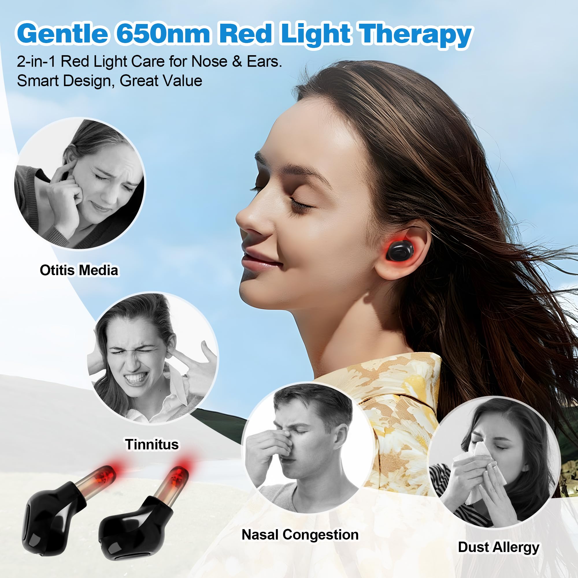 Cgkvz headset-inspired design for hands-free comfort on the go.