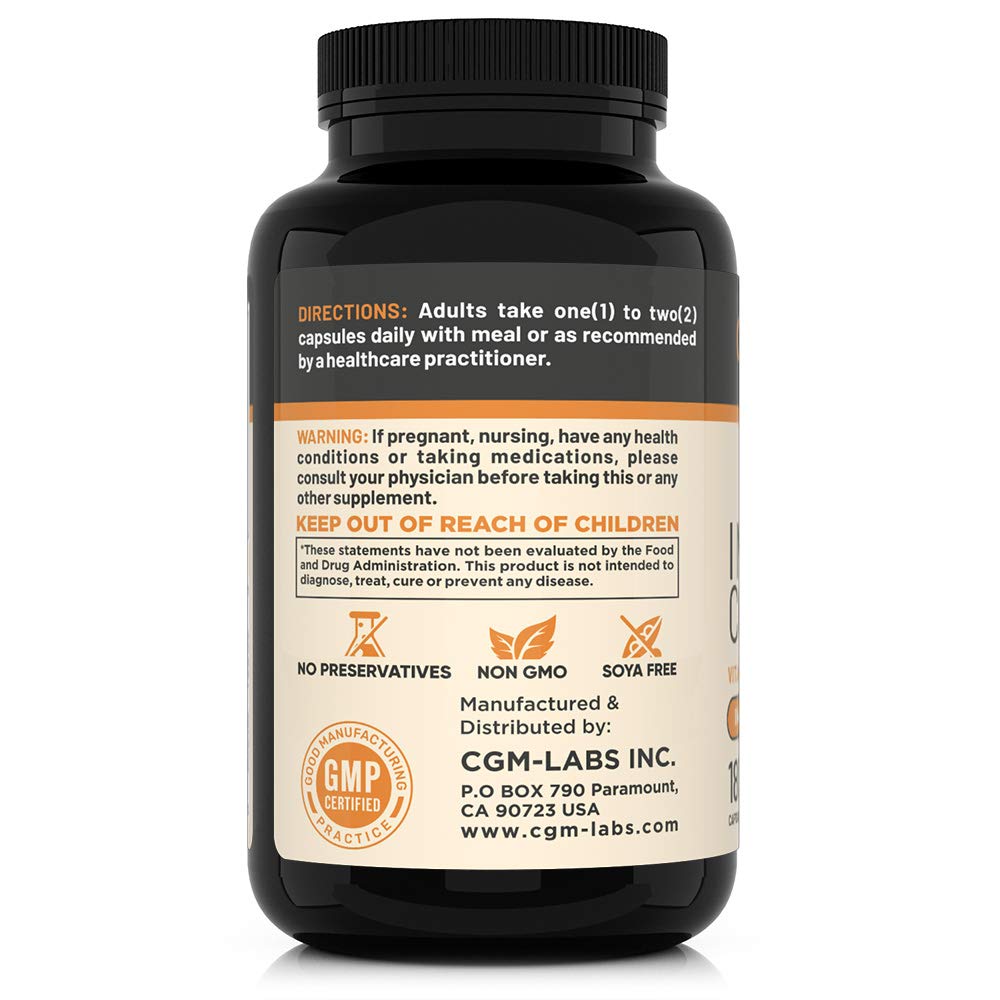CGM Labs Immune Complex packaging box with bottle and label.