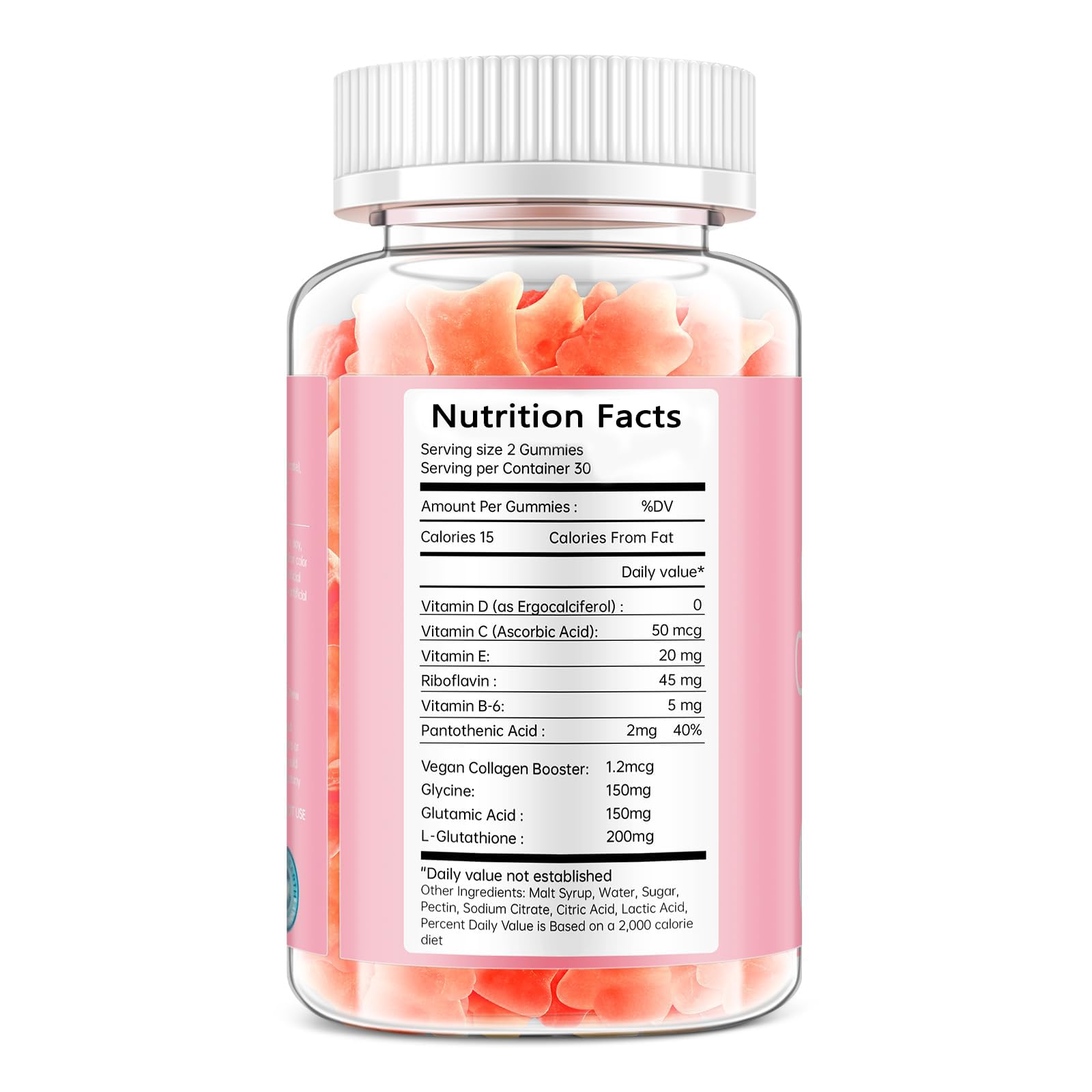 CHANGARLOAD Glutathione Collagen Glow Gummies on shelf for easy daily beauty discovery.