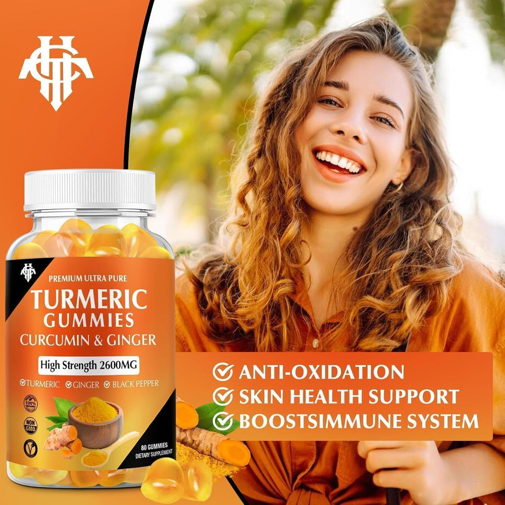 CHANUBITO Turmeric Gummies vegan-pectin texture showcases clean, plant-based chewable.