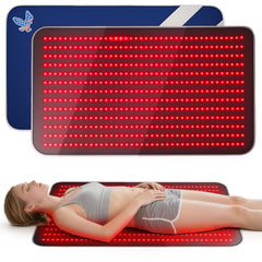 Charmpilot red light therapy mat full-body layout for broad relaxation