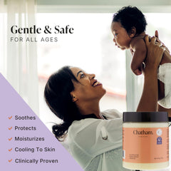 Chatham All Over Butter family-friendly eczema care demonstration