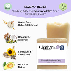 Chatham National Eczema Association seal closeup validating approval.