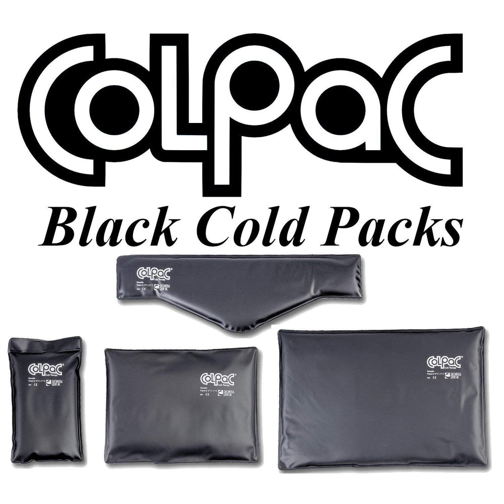 Chattanooga ColPac standard 10x13.5 side view highlighting flexible gel core for lasting cold therapy