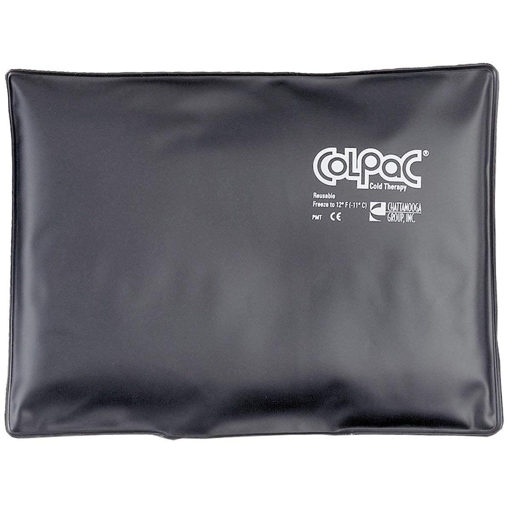 Chattanooga ColPac two-pack in use on an injury for soothing ice therapy