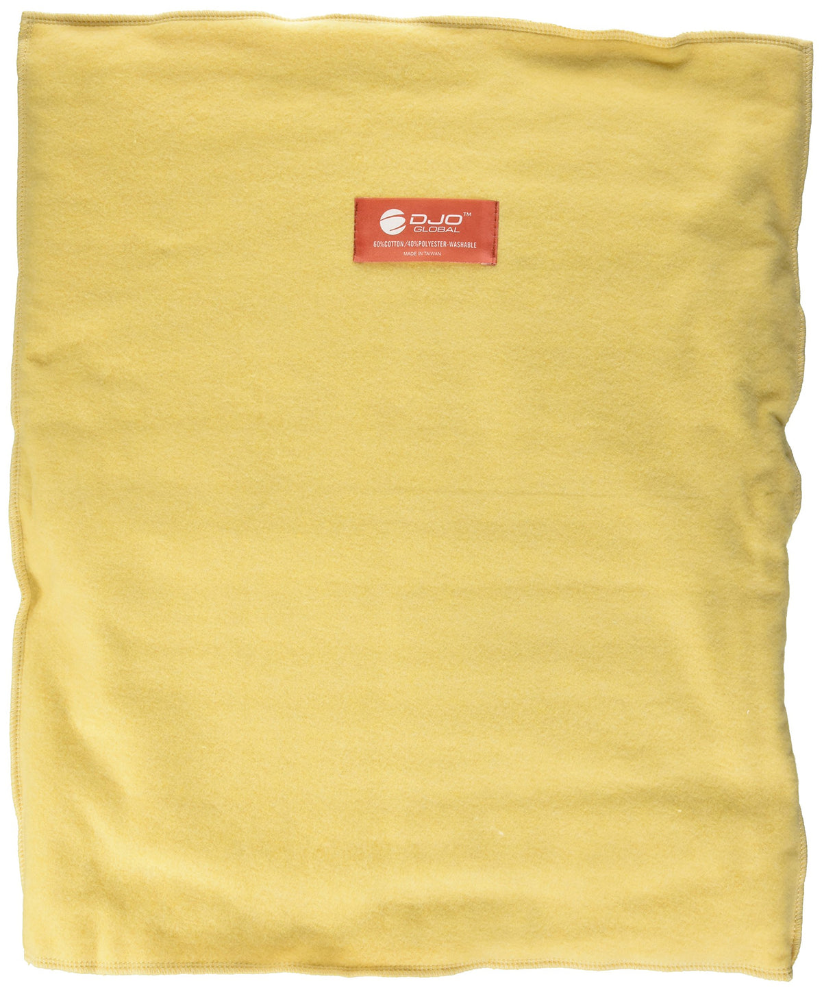 Chattanooga Theratherm pad on back delivers targeted moist heat for comfort.