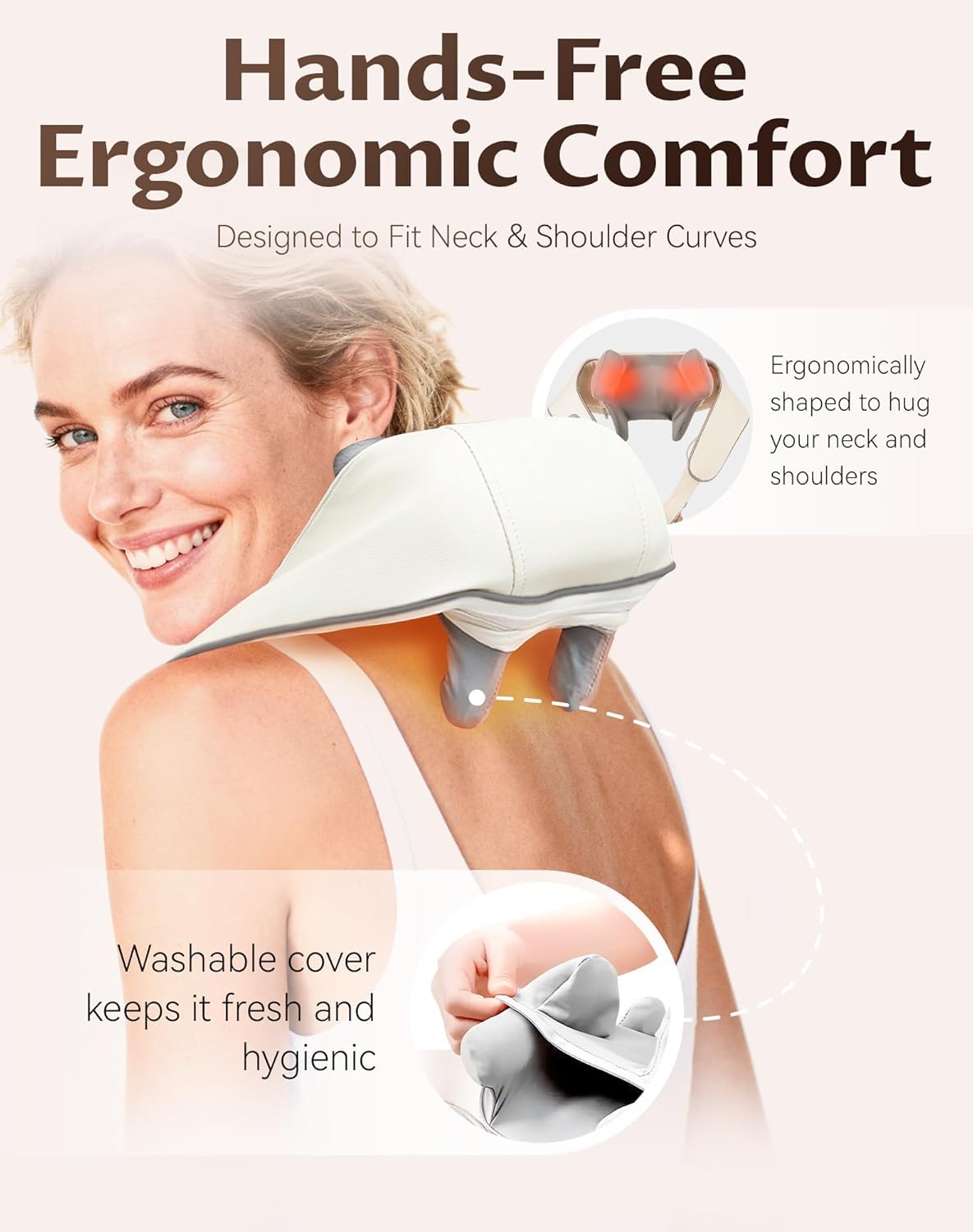 CheckSimple compact travel-friendly massager fits in bag for on-the-go relief