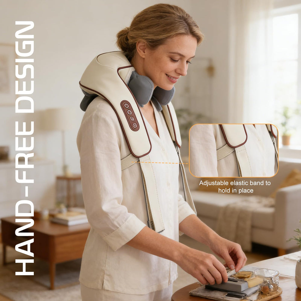 CheckSimple heat settings offer temperature-controlled comfort during sessions