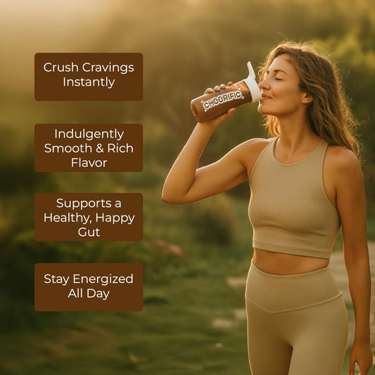 Cheerific 17-organic superfoods ingredient chart highlights energy-boosting nutrition.