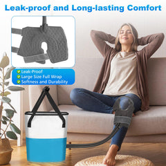 Chendssfkd foldable insulated bucket for long sessions at home