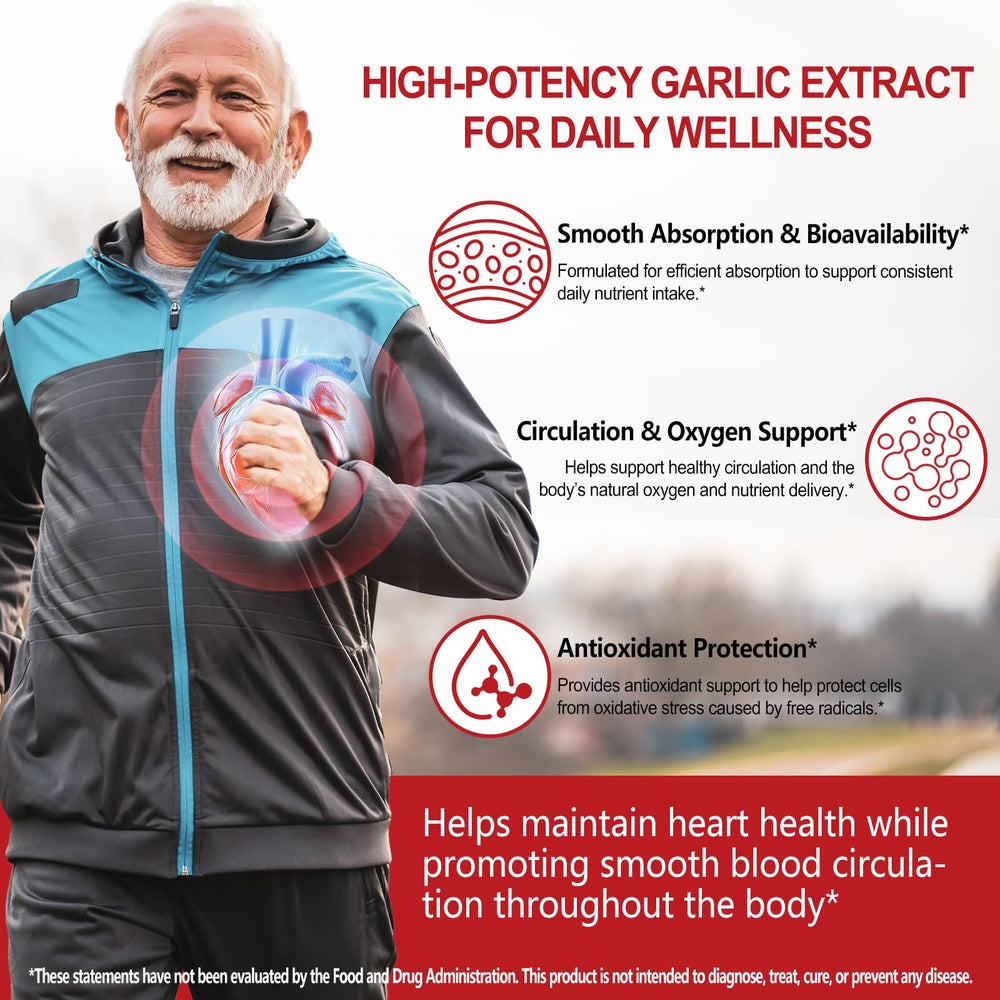 chenyayun odorless garlic softgels close-up illustrating gentle, stomach-friendly daily use.