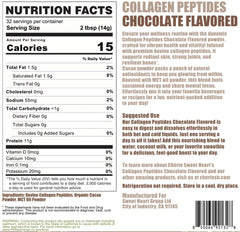 Cherie Sweet Heart collagen powder chocolate, ready to blend into coffee for sustained energy.