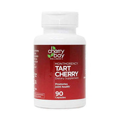 Cherry Bay Wellness Montmorency Tart Cherry bottle supports daily wellness and joint health