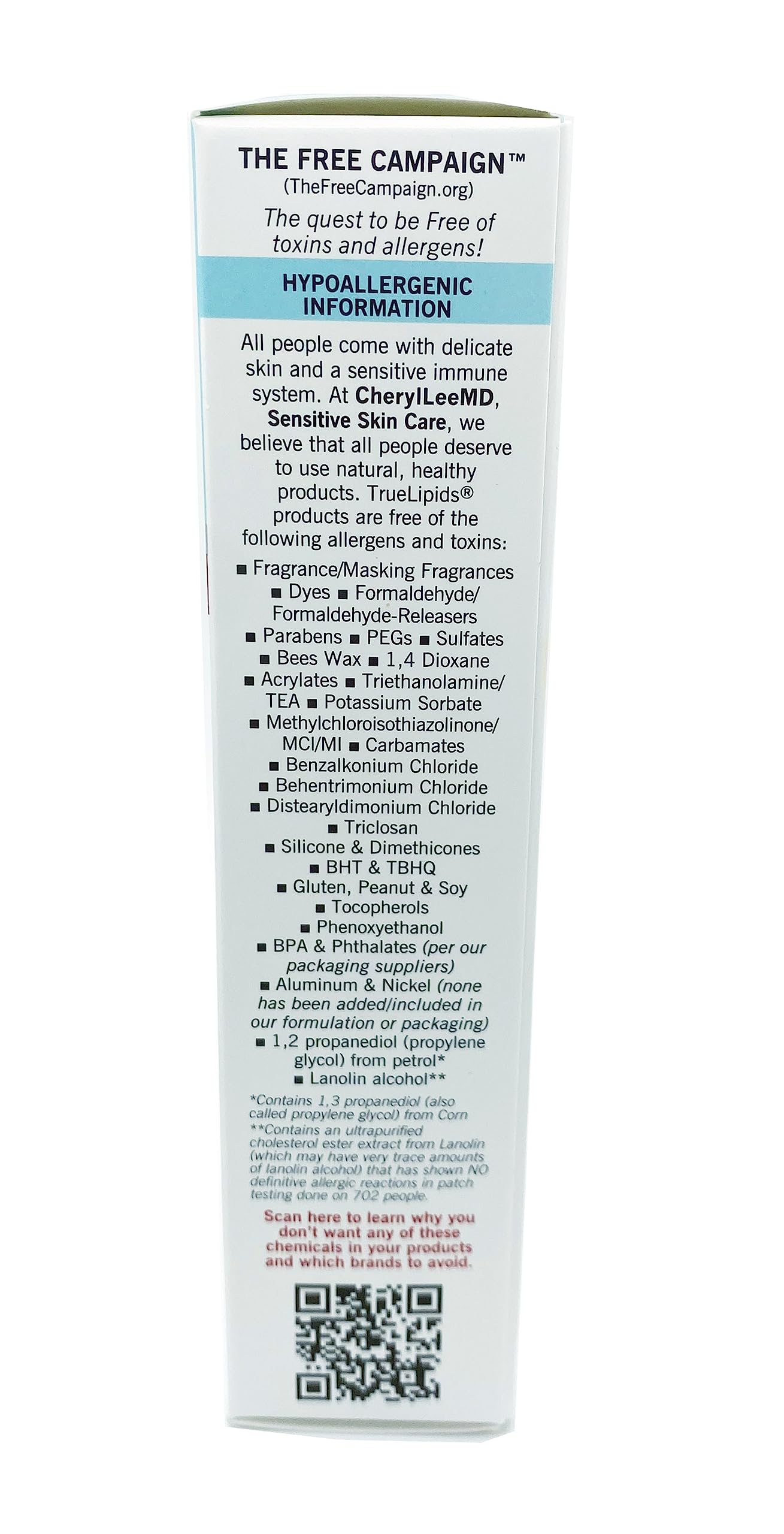 Cheryl Lee MD TrueLipids CLMD application gliding on skin for gentle relief.