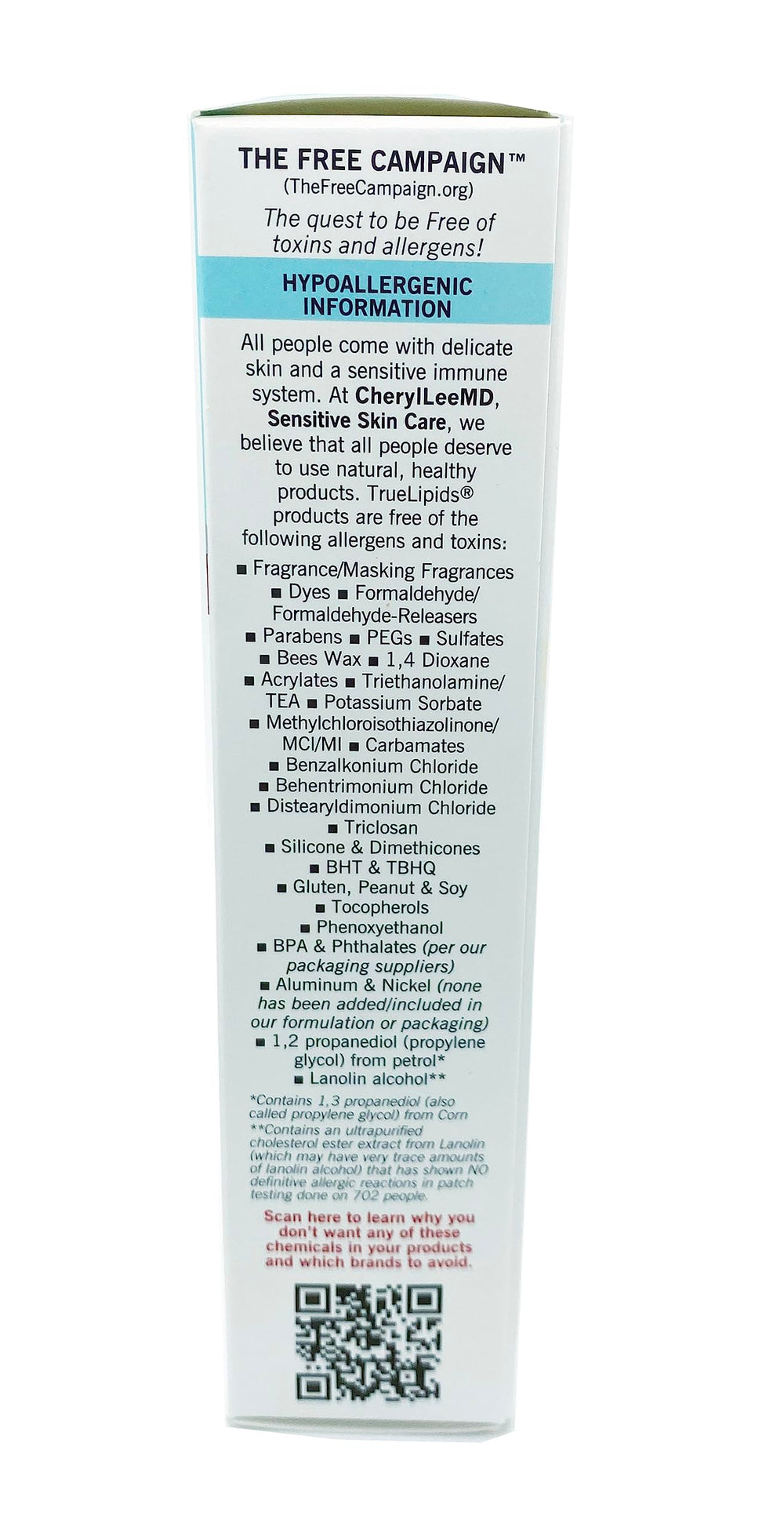 Cheryl Lee MD TrueLipids CLMD application gliding on skin for gentle relief.