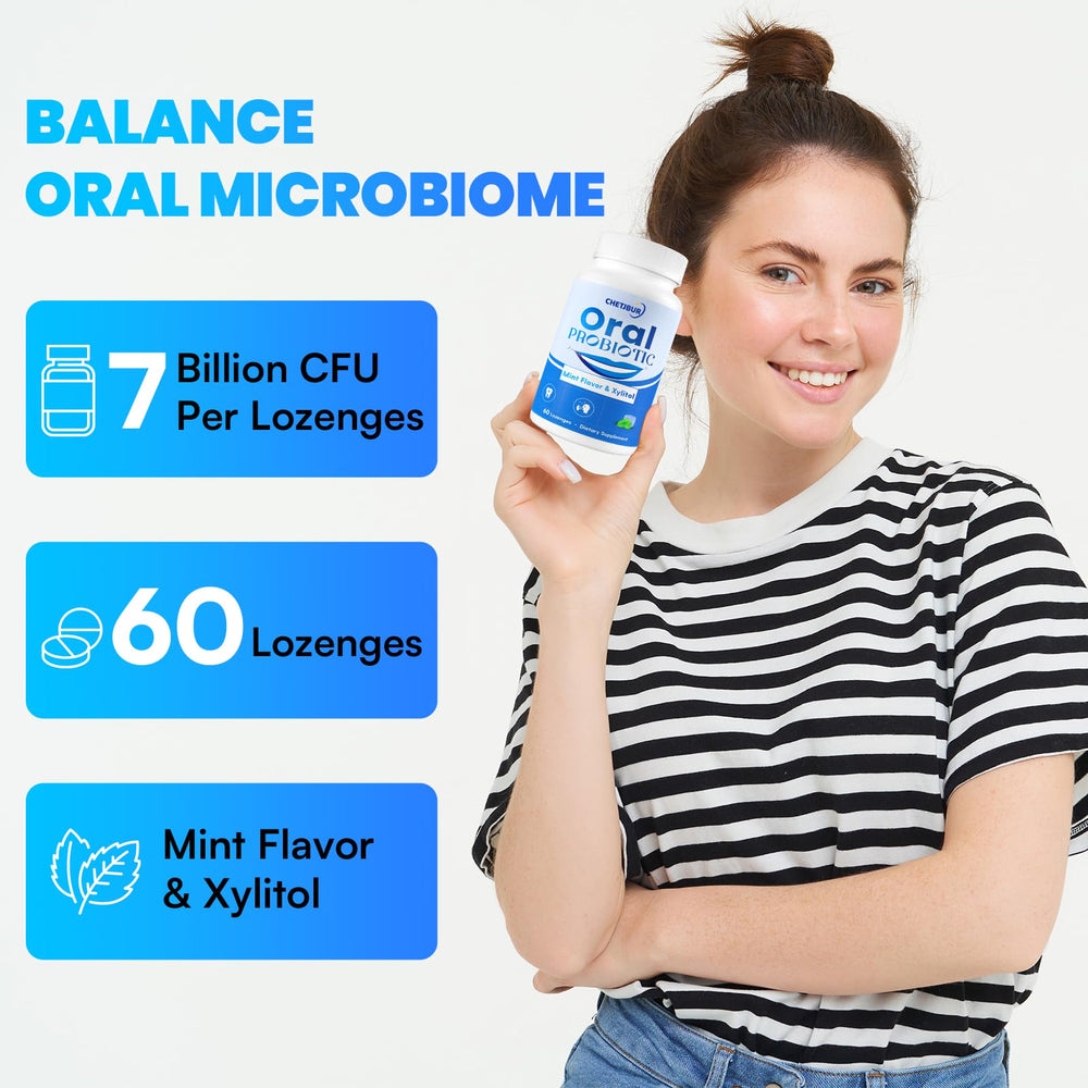 Chetjbur bottle with lozenges supports a daily routine.