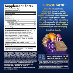 CHEWSHEALTH DynaMind iQ chews close-up show texture for focused snacking