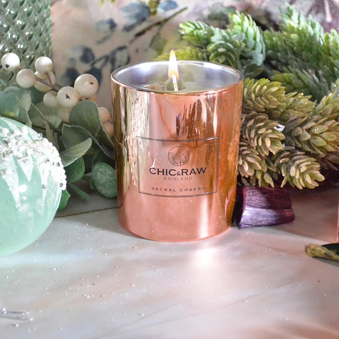 Chic & Raw get-well gift candle for women creates comforting spaces