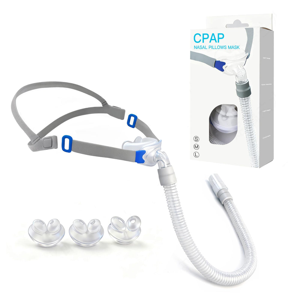 Chic Tree CPAP nasal pillow mask front view for secure seal and comfort