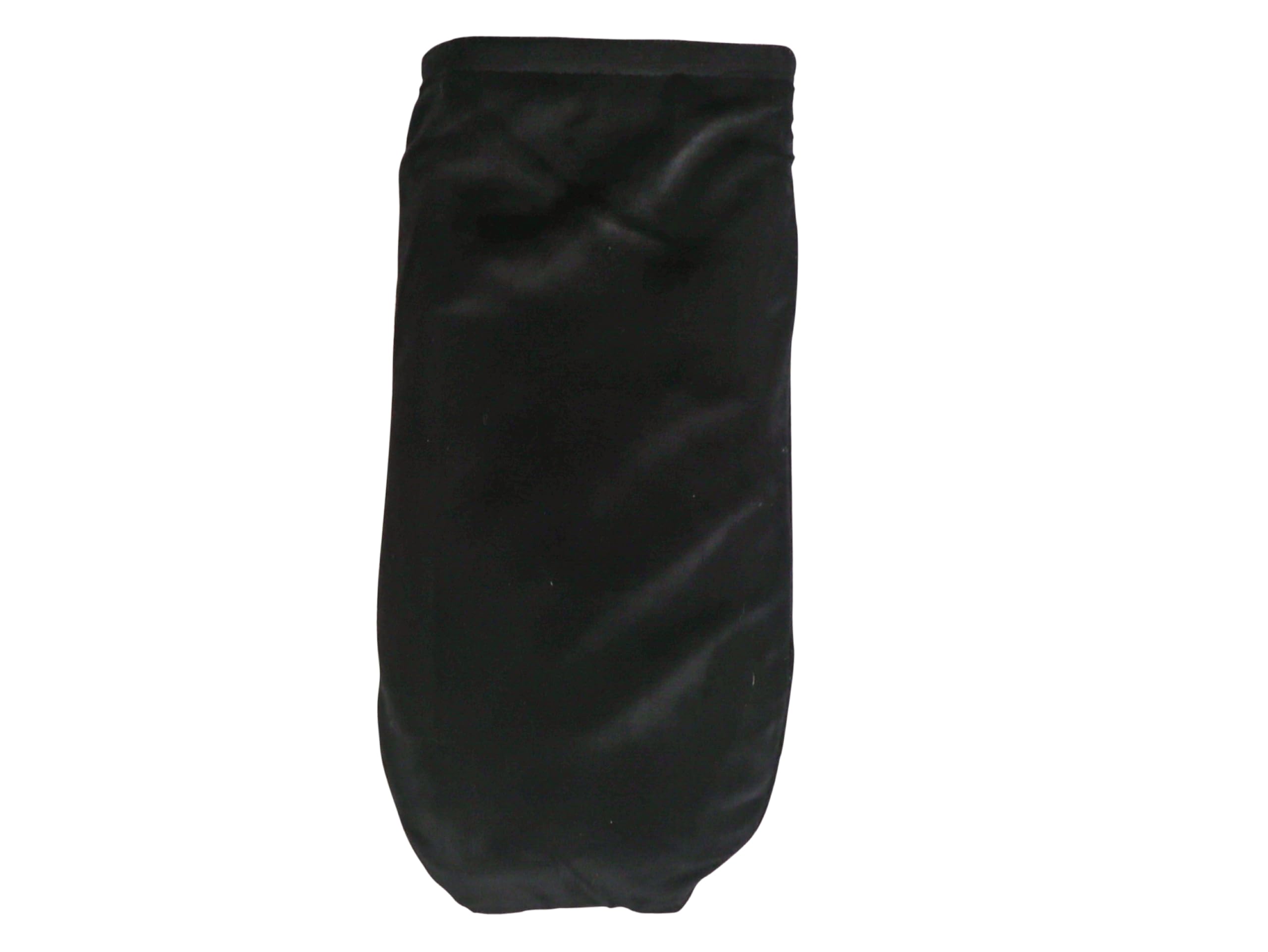 Chichester Inc rabbit fur massage mitt (black) measurements indicate generous fit and fur coverage