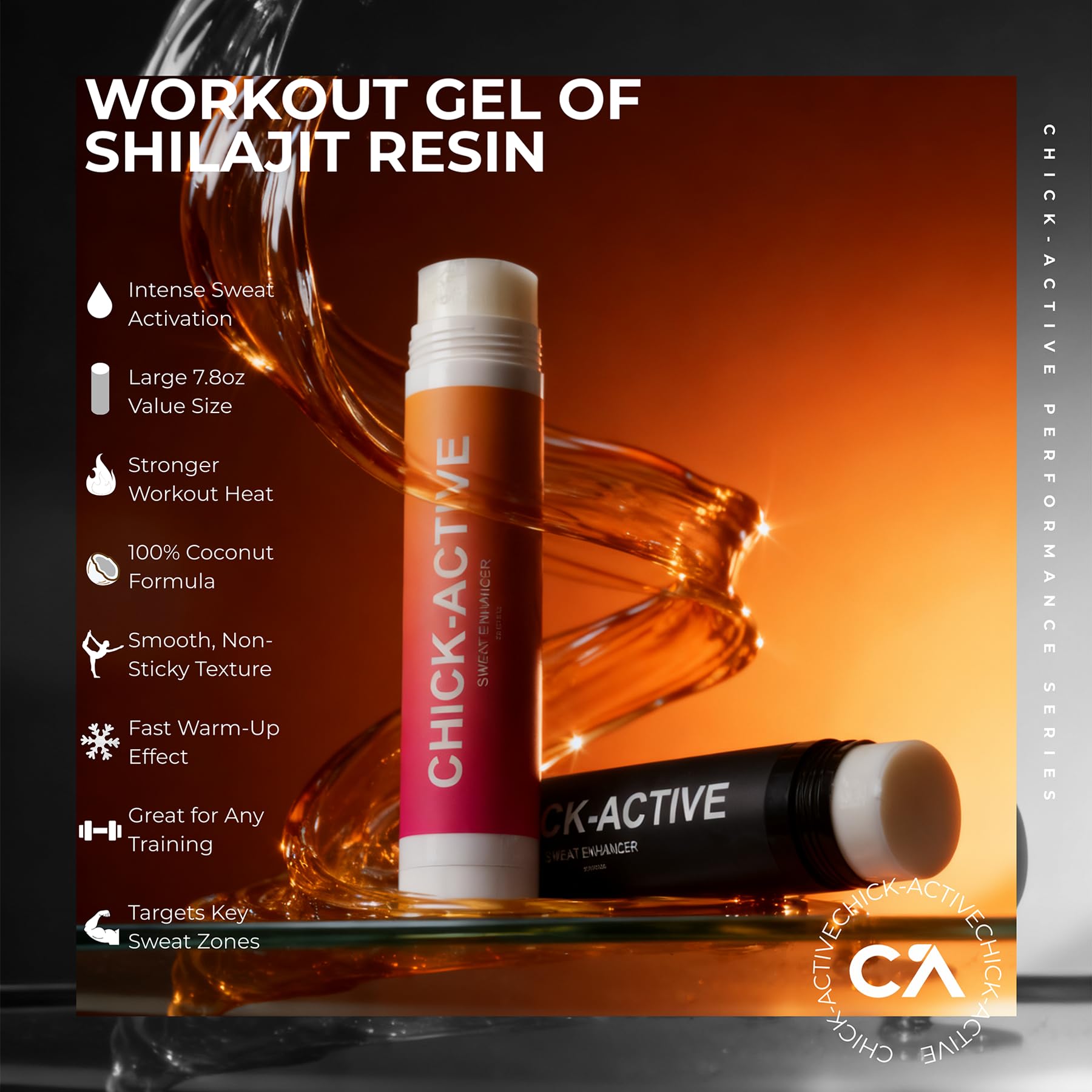 Chick-Active Thermo-Boost Gel core heat warms fast to jump-start warm-up.