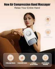 Chicsong hand massager cooling mode refreshing the hands after work.