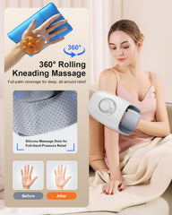 Chicsong hand massager six intensities customizing pressure for comfort.
