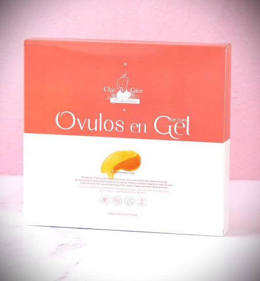 Chicvcare Gel Ovules application scene highlighting easy, discreet insertion.