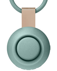 CHICWAY portable white noise machine in cyan for travel and nursery use.