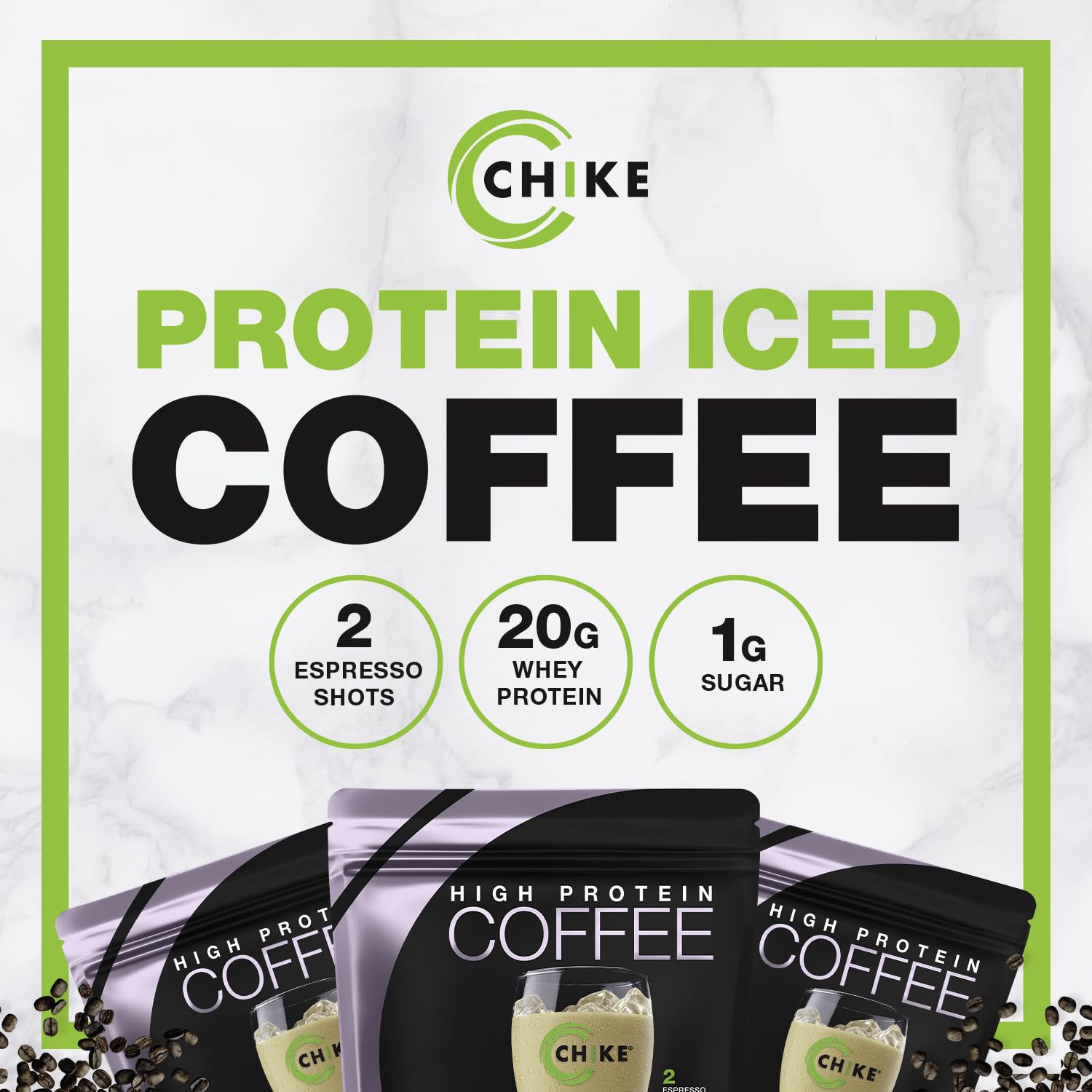 CHIKE Sweet Cream High Protein Iced Coffee nutrition label supports keto-friendly choice.
