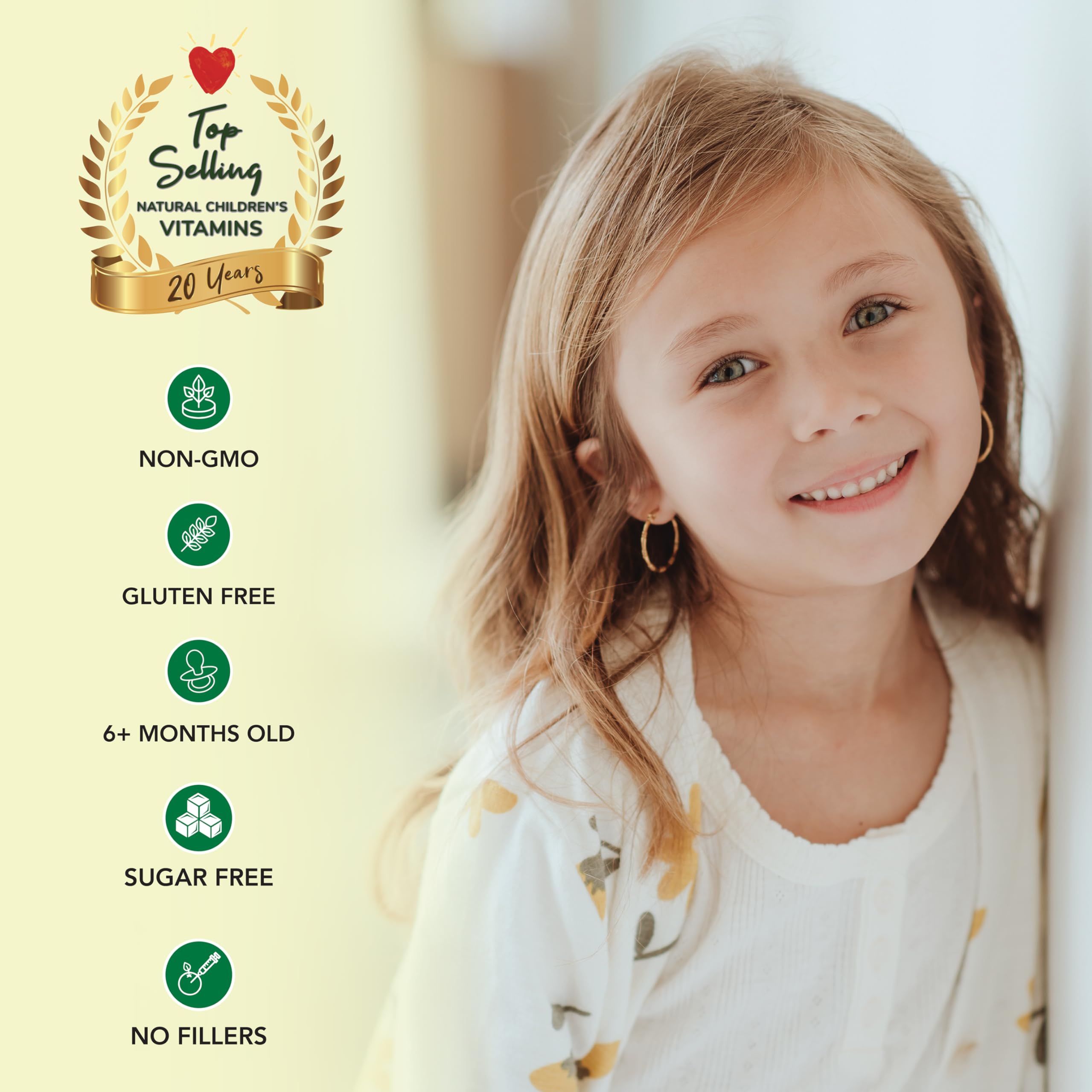 ChildLife Essentials gluten-free allergen-free label highlighting a safe option for kids.