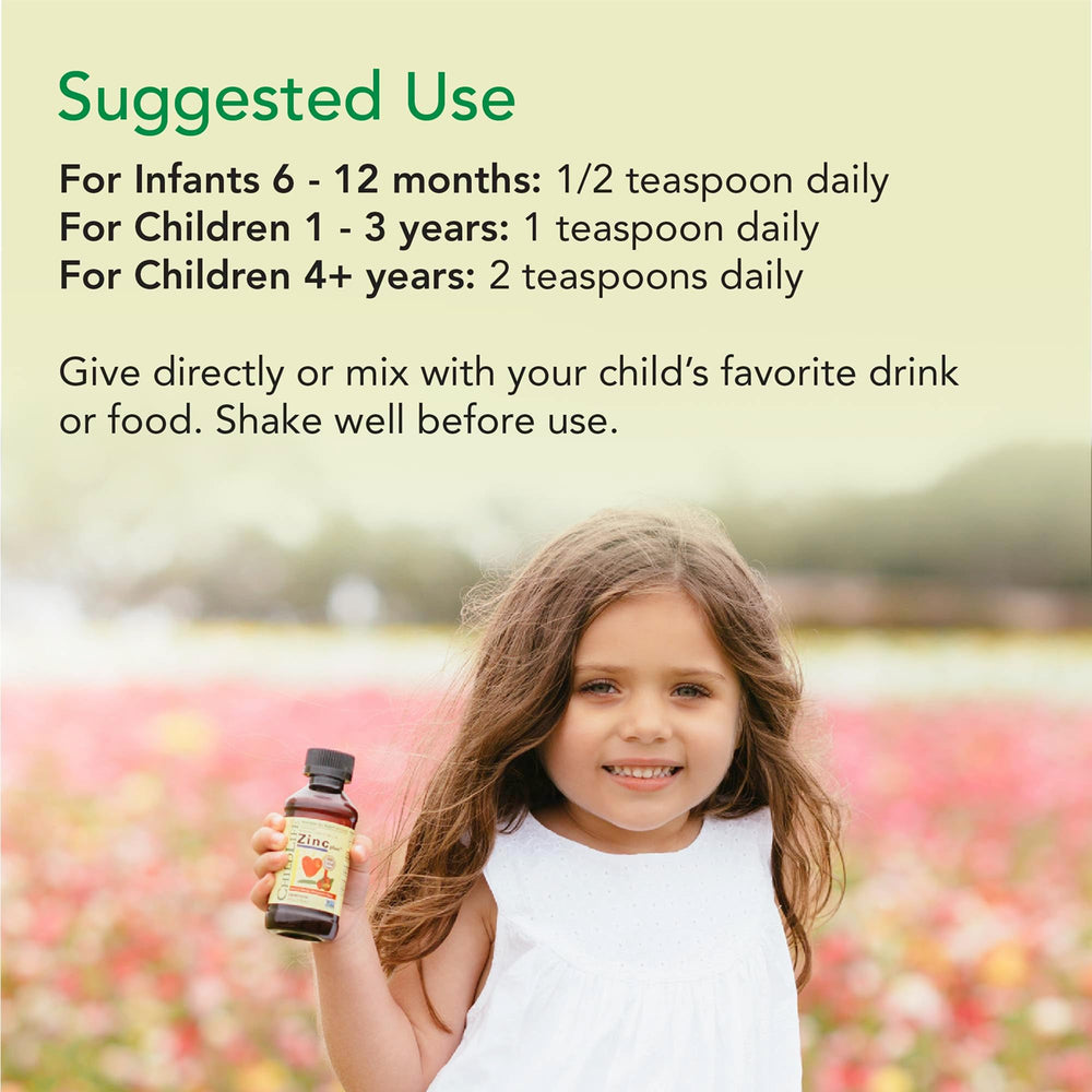 ChildLife Essentials Zinc Plus supports balanced minerals for kids.