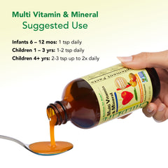 CHILDLIFE ESSENTIALS Kids taking vitamins during breakfast