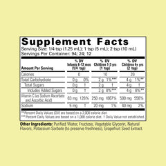 ChildLife Essentials Liquid Vitamin C bottle with pour spout for precise dosing.