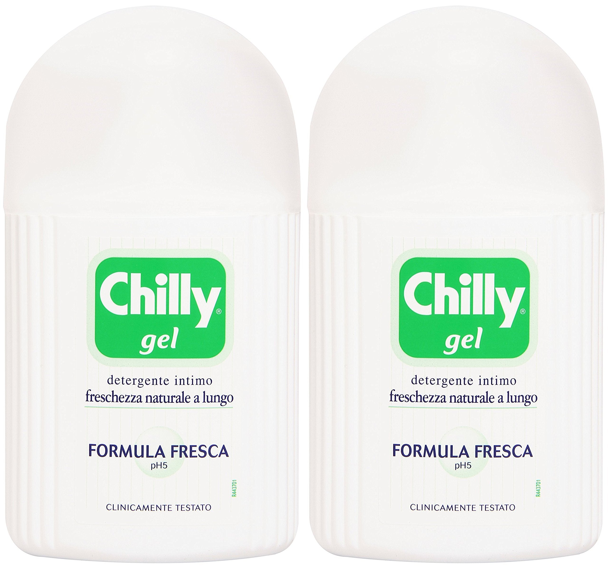 Chilly Fresh Formula Gel Intimate Cleanser bottle with menthol for daily freshness