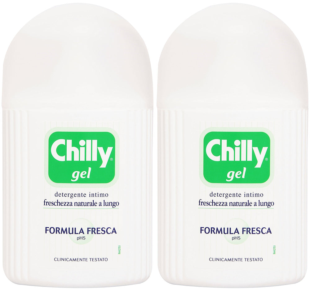 Chilly Fresh Formula Gel Intimate Cleanser bottle with menthol for daily freshness